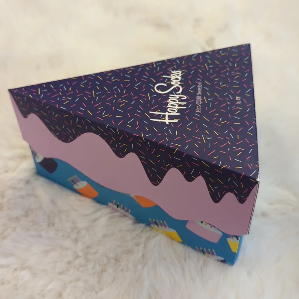 HAPPY SOCKS Birthday Gift Box ~NEW